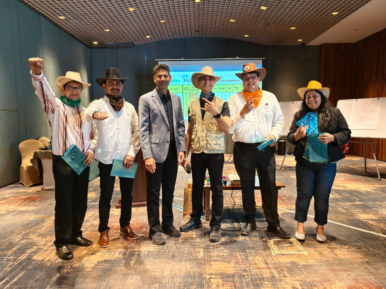 Jade Global Employees and CEO