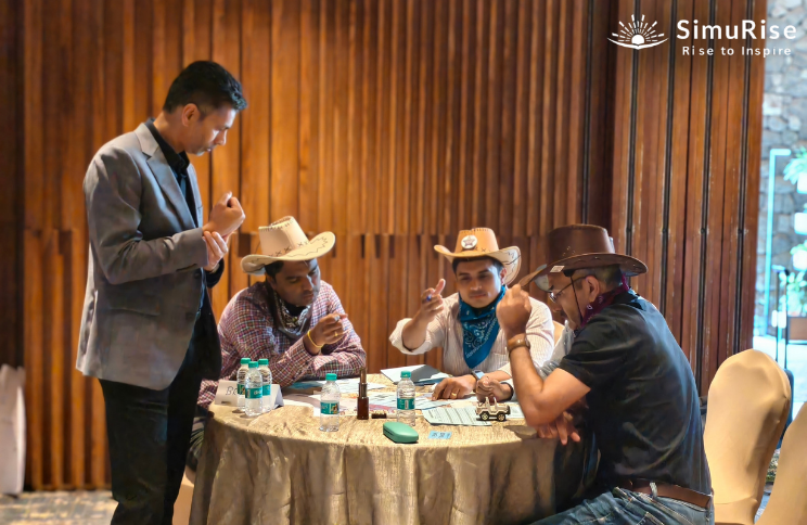 top corporate companies experiencing the Best business simulation called The Search for the Lost Dutchman's Gold Mine