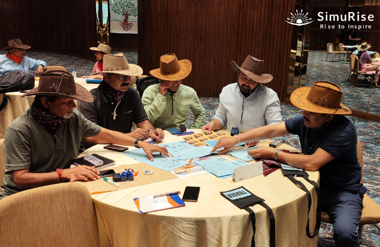 SimuRise conducting business simulation for Top companies in india