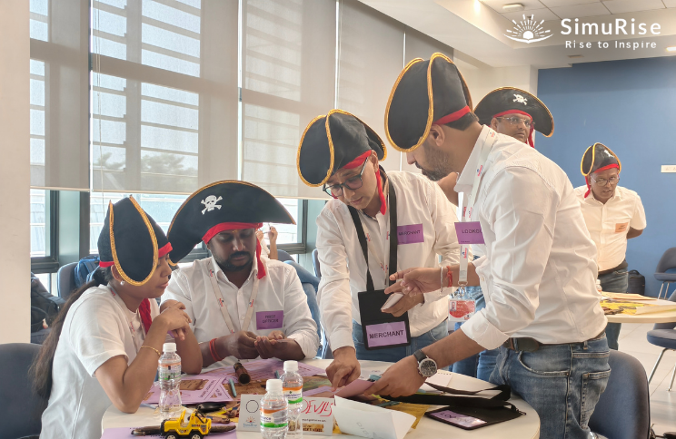 top corporate companies experiencing the Best business simulation called The Quest for King's Solomon Mines