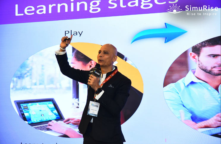 Solomon Salvis Conducting the best business simulation across india for top corporate companies