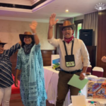 Corporate employees enjoying business simulation, the best in india